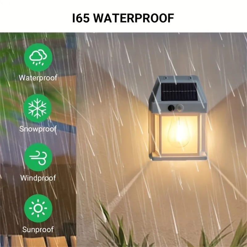 Solar Tungsten Filament Lamp Outdoor