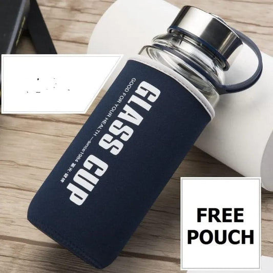 Glass Water Bottle