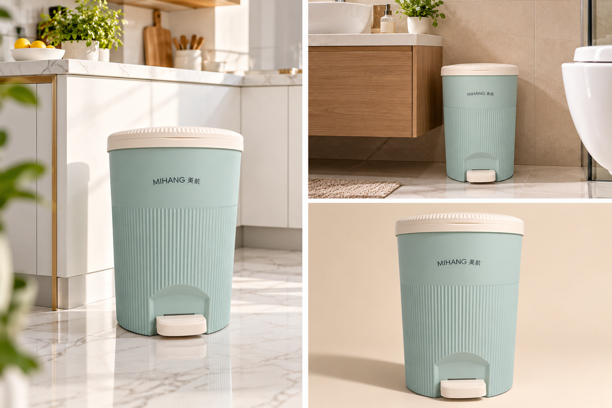 Royal Round Pedal Garbage Bin