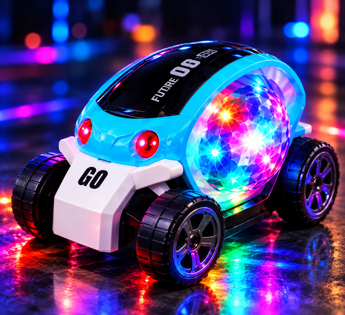 Future 09 Light-Up Concept Car Toy