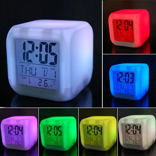 Creative Alarm Clock Sublimation LED