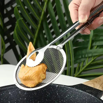 2 IN 1 FRYING TONG