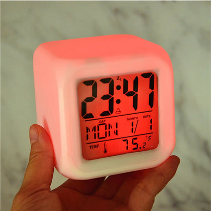 Creative Alarm Clock Sublimation LED