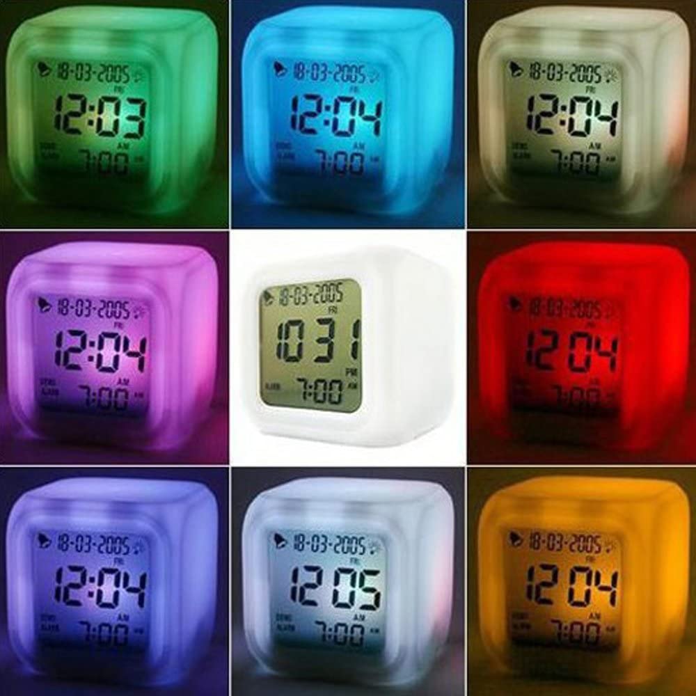 Creative Alarm Clock Sublimation LED