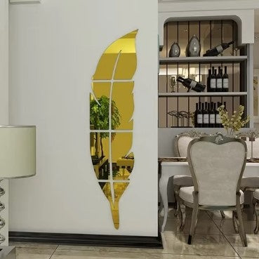 Wall leaf Mirror reflection Room Decor