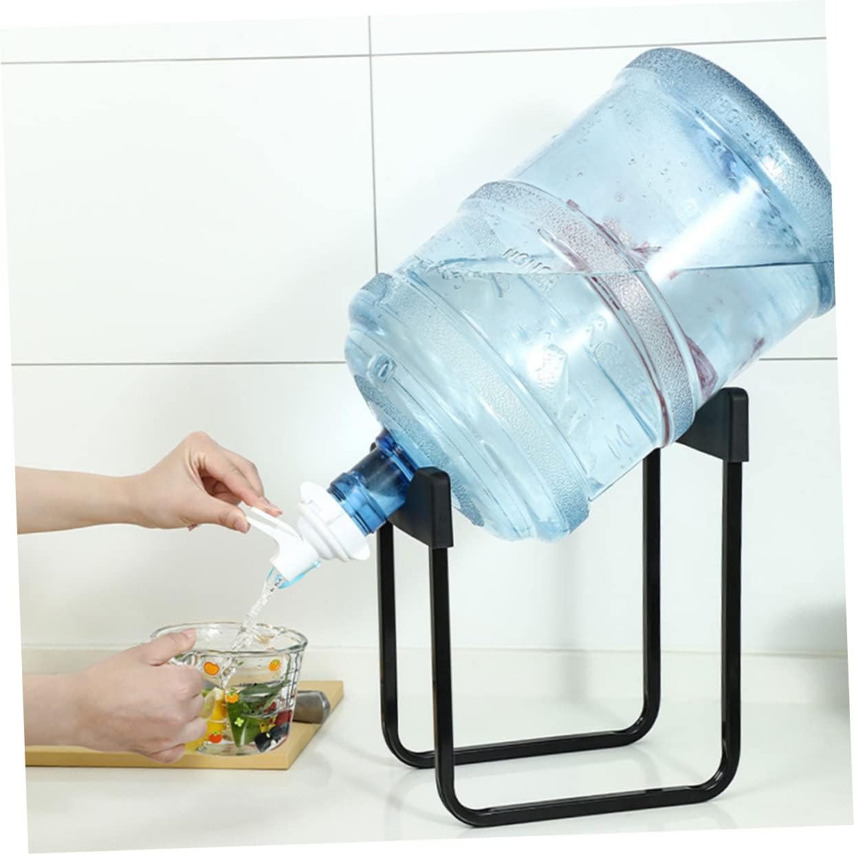 Metal Bottle Stand with Nozzle