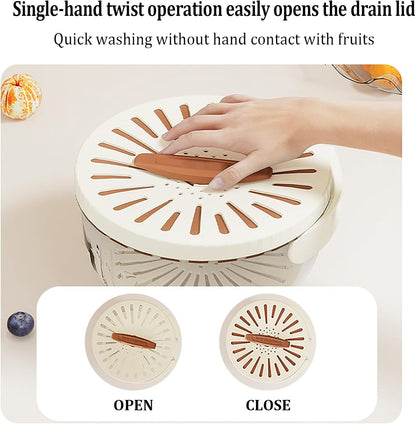 Kitchen Fruit Drainage Basket