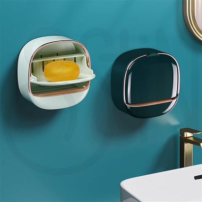 Soap Holder With Drain Tray