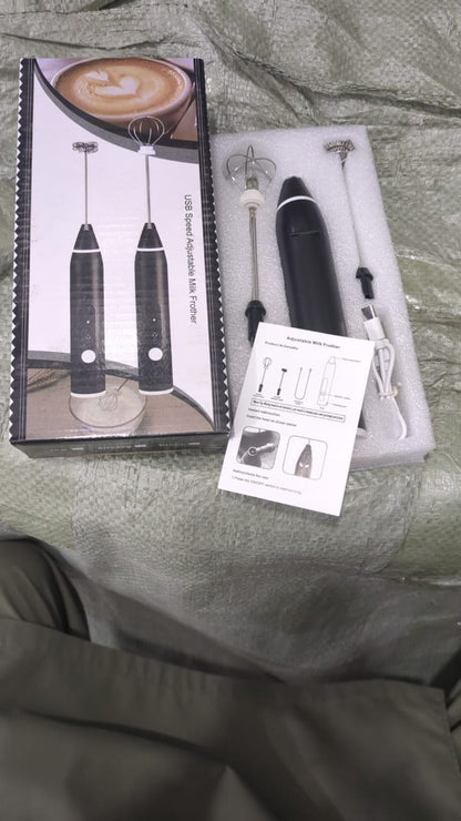 RECHARGEABLE COFFEE BEATER