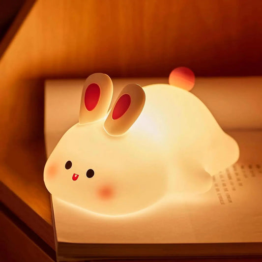 Cute Rabbit Silicone Lamp