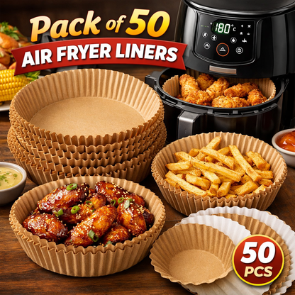 Pack Of 50 Air Fryer Liners