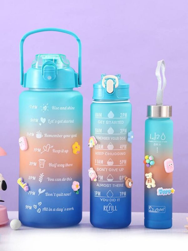 3 Pack Water Bottles