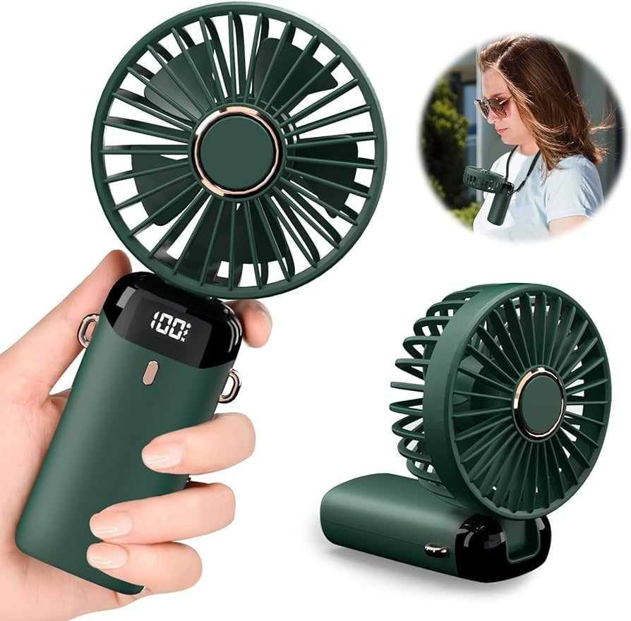Mini Pocket Breeze – USB Rechargeable Portable Handheld Fan