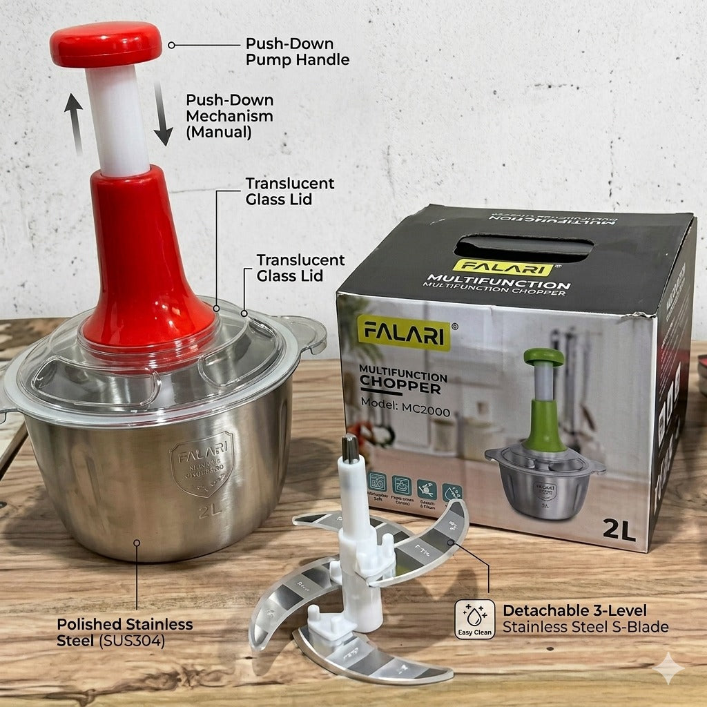Vegetable Chopper & Meat Mincer