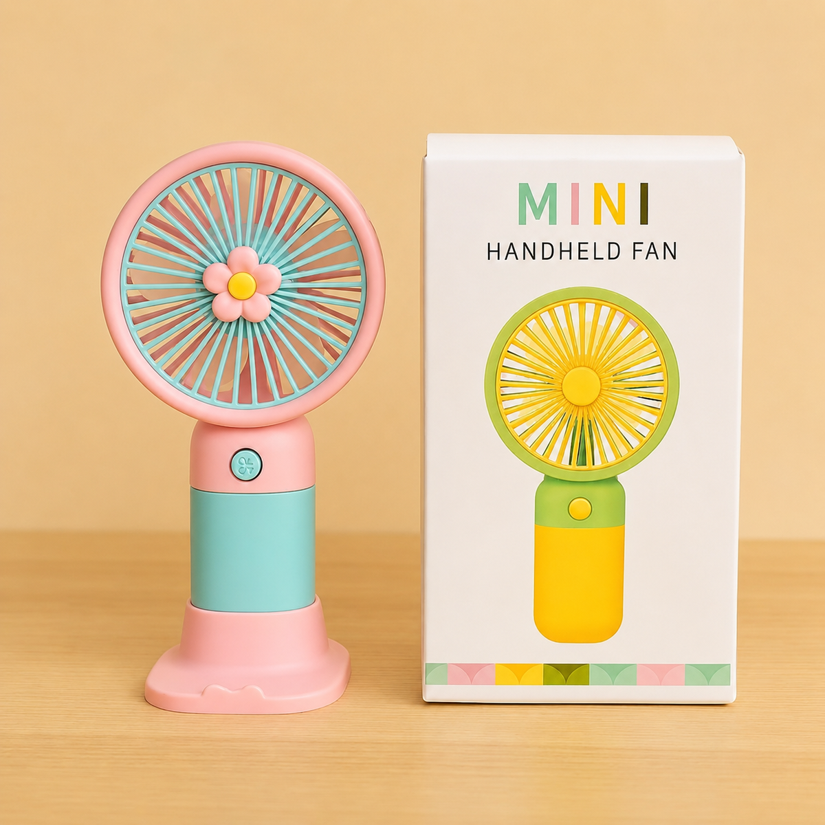 Mini Pocket Breeze – USB Rechargeable Portable Handheld Fan