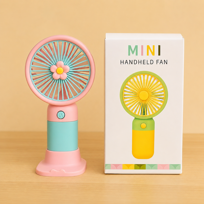 Mini Pocket Breeze – USB Rechargeable Portable Handheld Fan