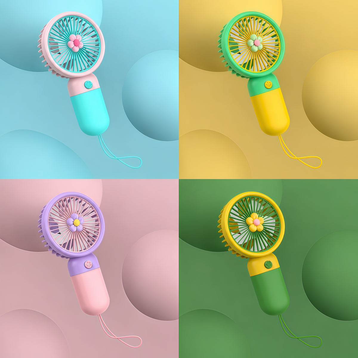Mini Pocket Breeze – USB Rechargeable Portable Handheld Fan