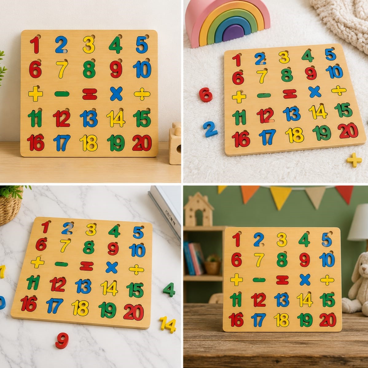 Maths Puzzle Board Game