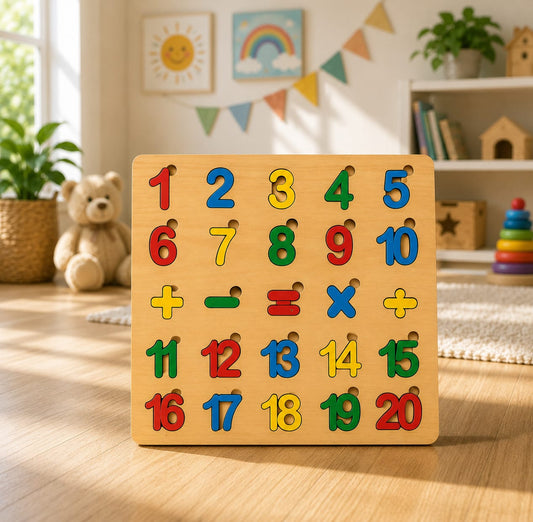 Maths Puzzle Board Game