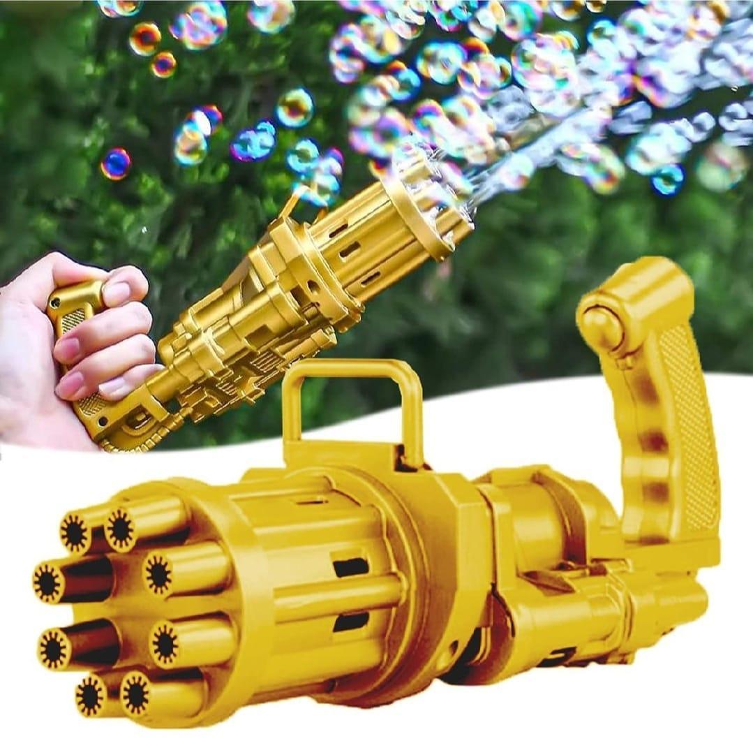 Electric Gatling Bubble Gun