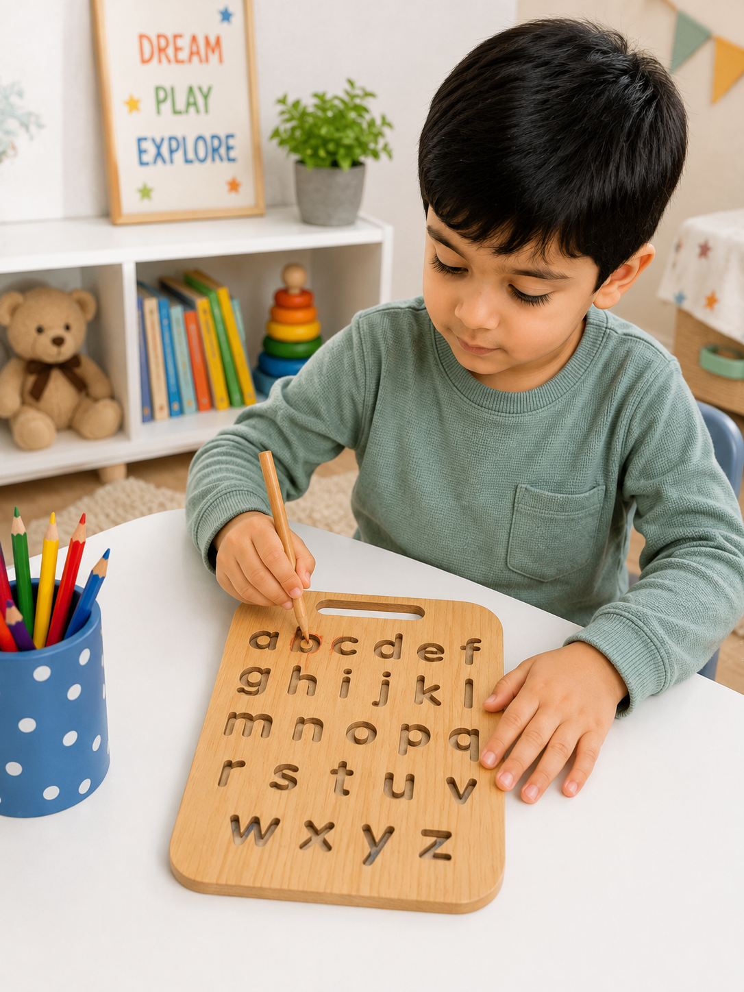 Educational Wooden Box