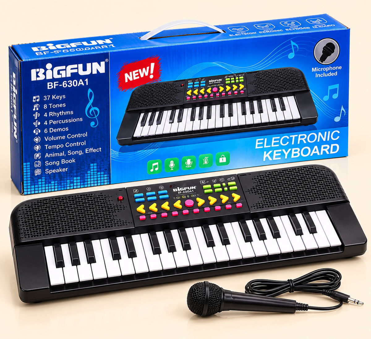 🎹 37-Key Electronic Keyboard Piano for Kids