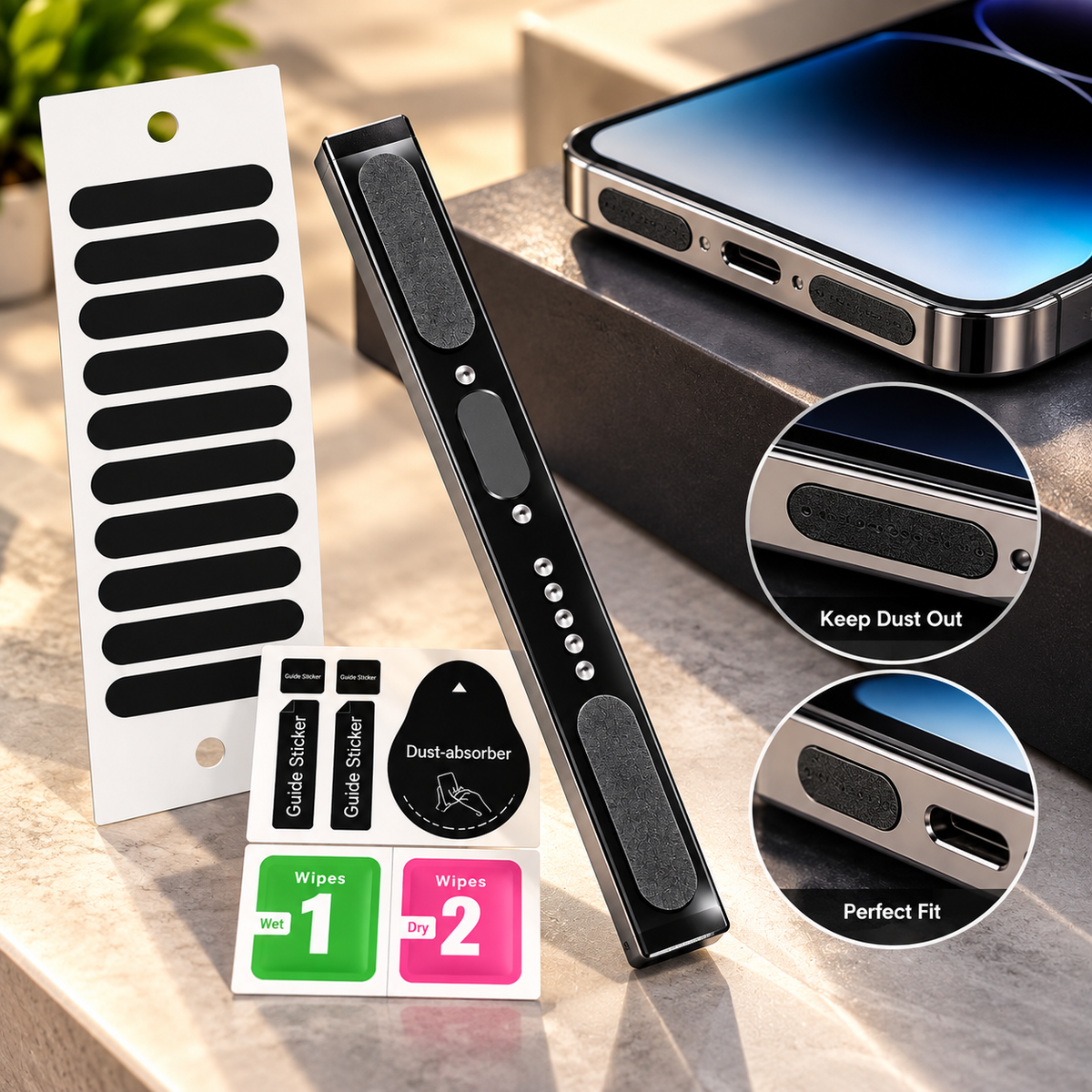 Mobile Speaker Dust Proof Mesh Sticker