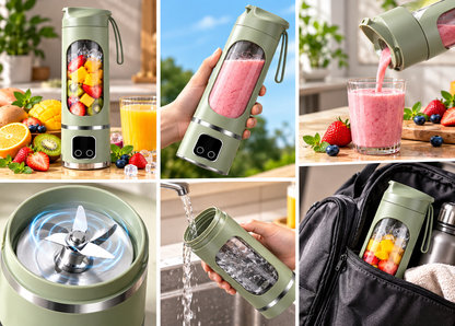 Portable USB Rechargeable Blender & Juicer