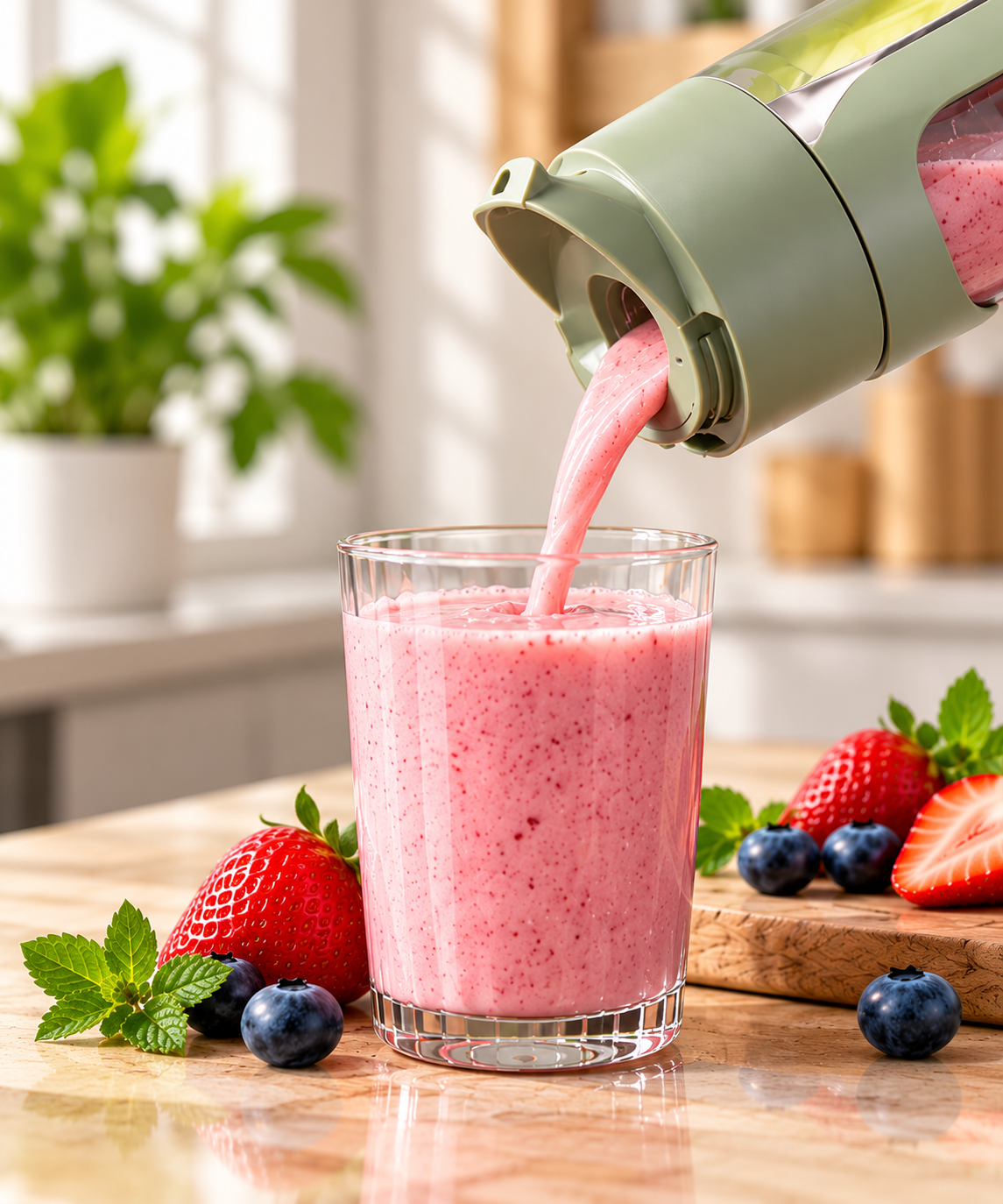 Portable USB Rechargeable Blender & Juicer