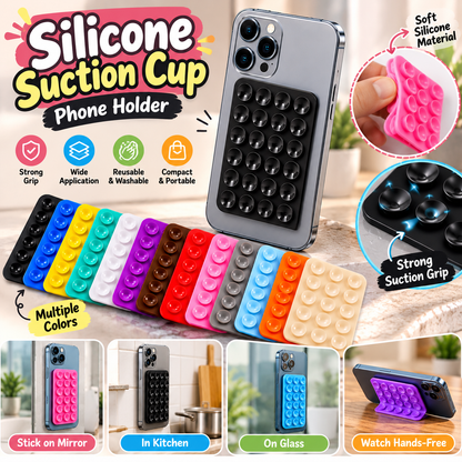 Silicone Suction Cup Phone Holder