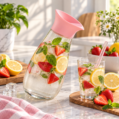 Glass Water Jug 1400ml