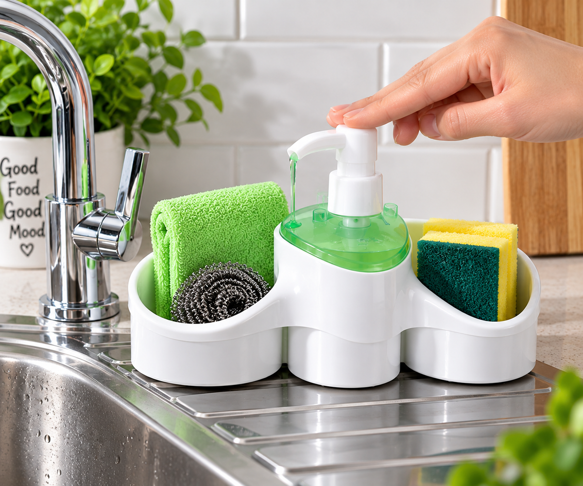 3 In 1 Soap Dispenser