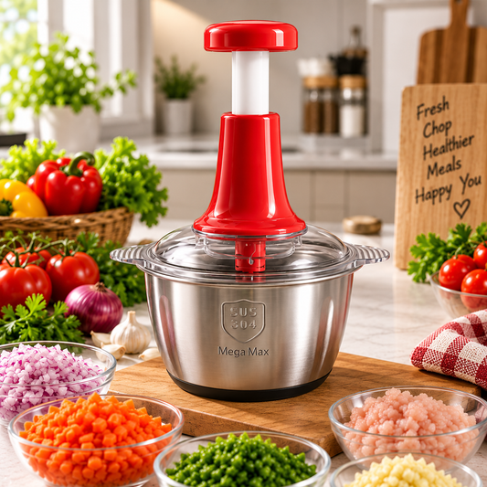 Vegetable Chopper & Meat Mincer