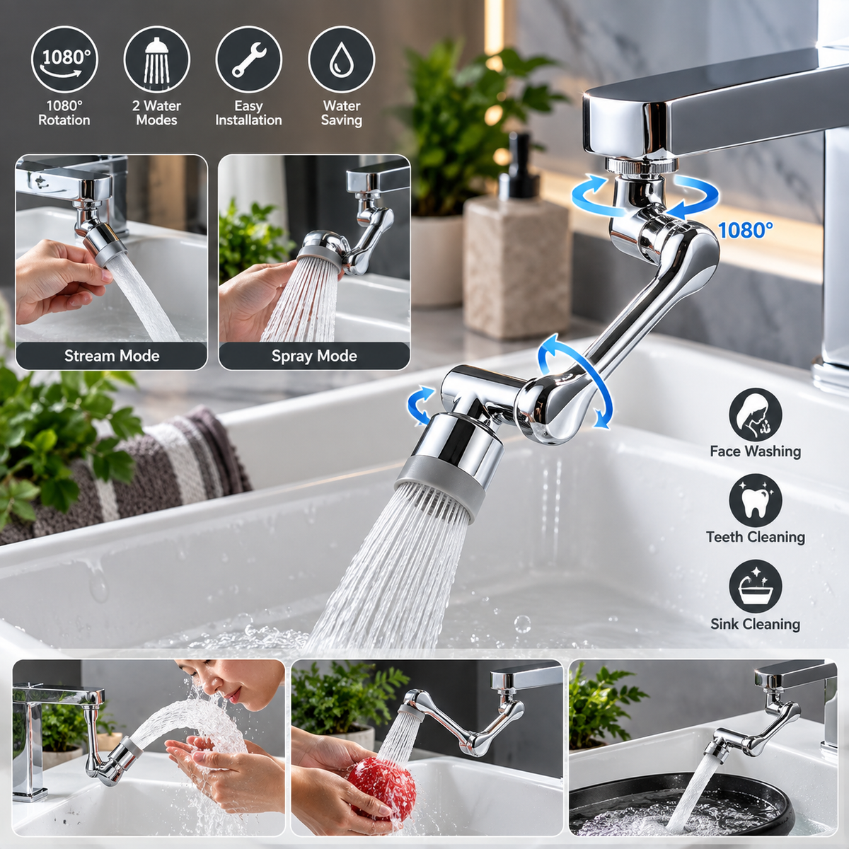 Faucet For Kitchen