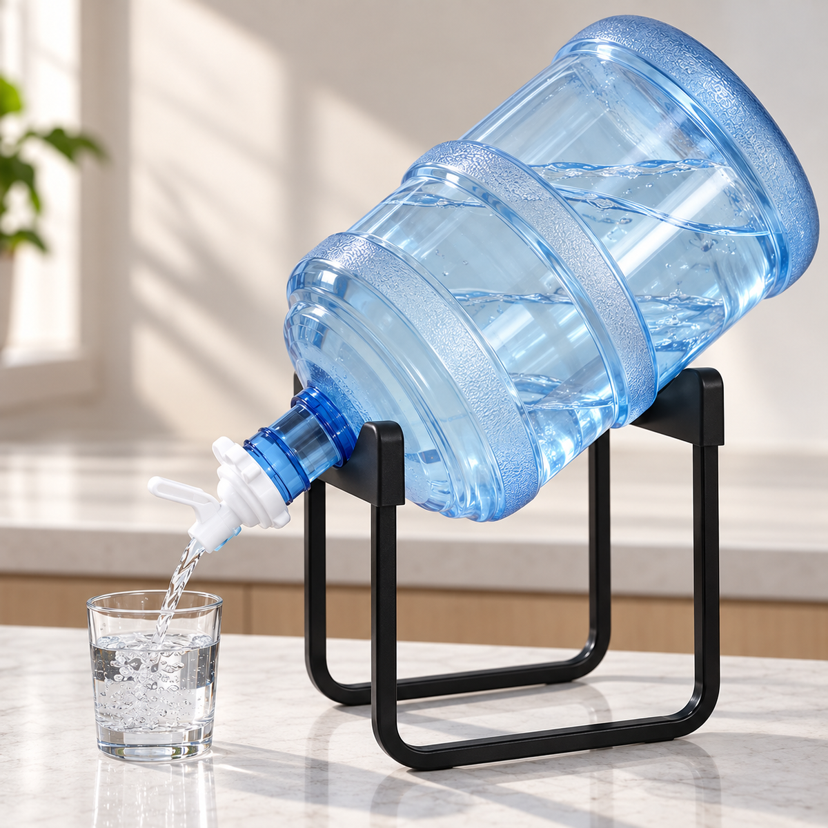 Metal Bottle Stand