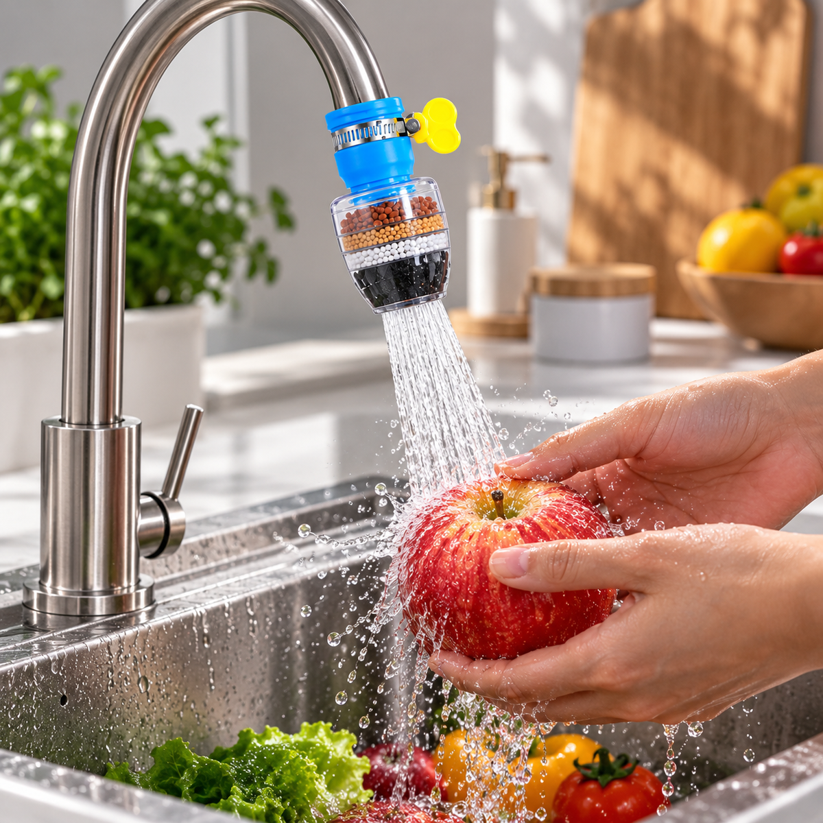 5 Layer Fan Faucet