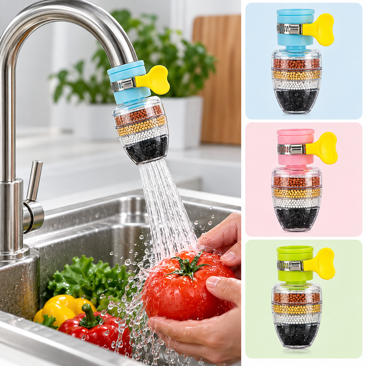 5 Layer Fan Faucet