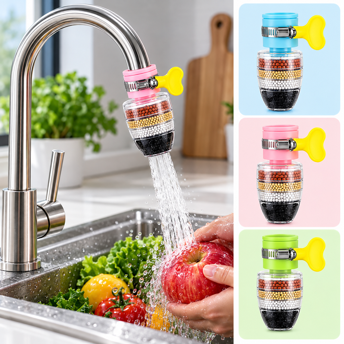 5 Layer Fan Faucet