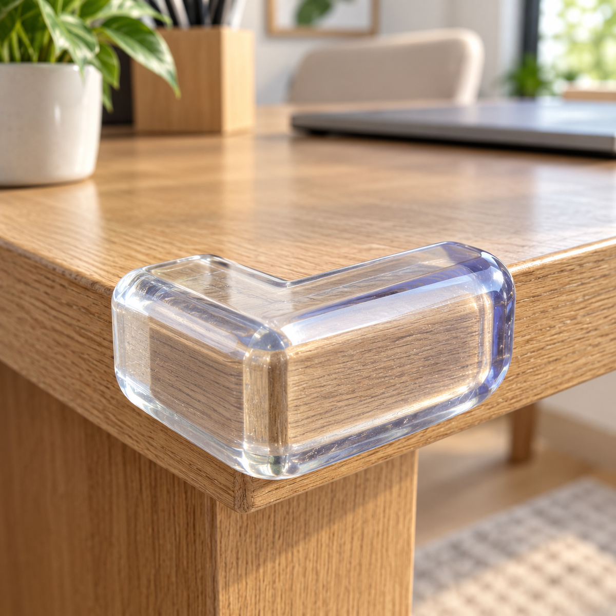 Transparent Silicon Table Corner