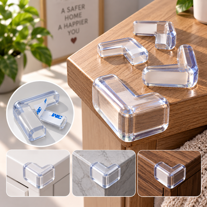 Transparent Silicon Table Corner