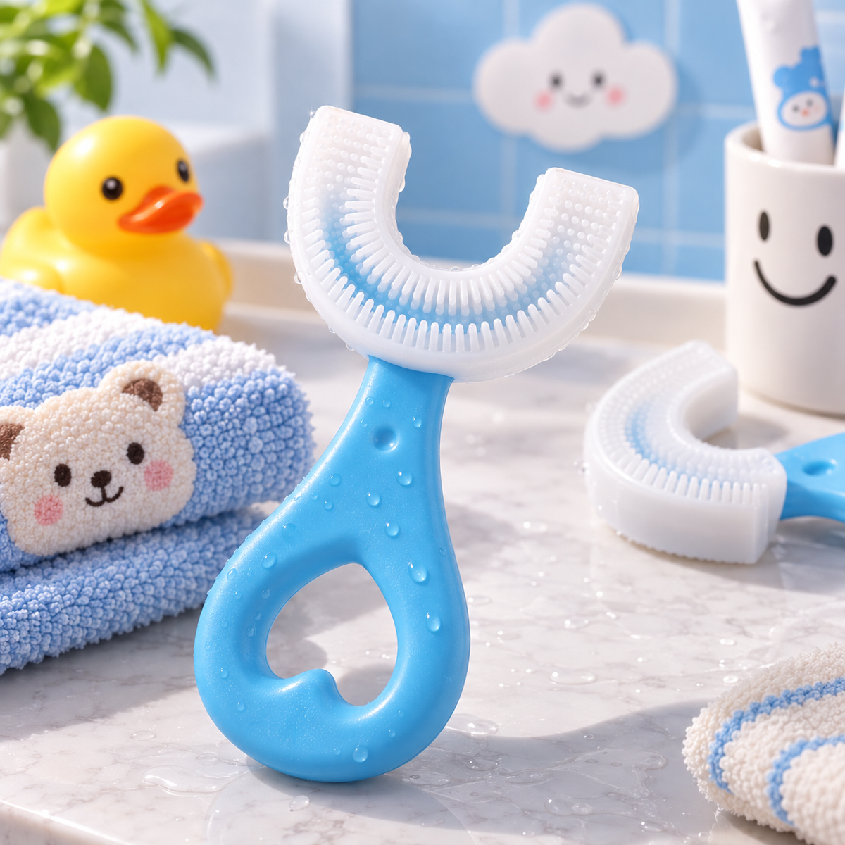 360° U-Shaped Baby Toothbrush
