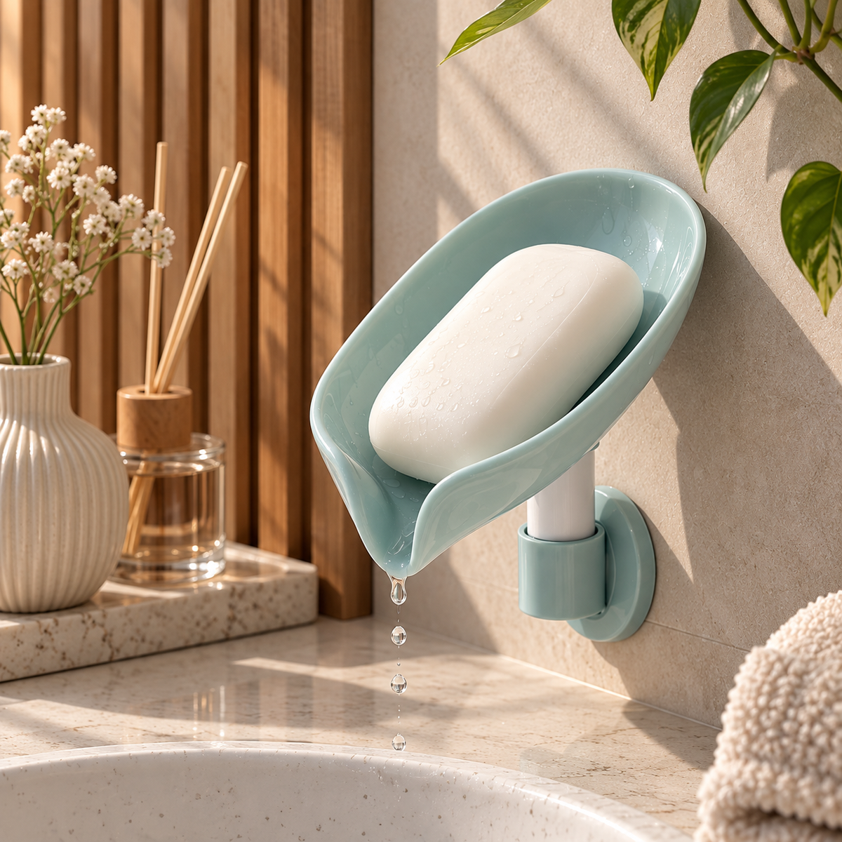 Leaf-Shape  Soap Holder