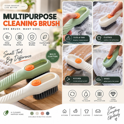 Multi-purpose Shoe Brush