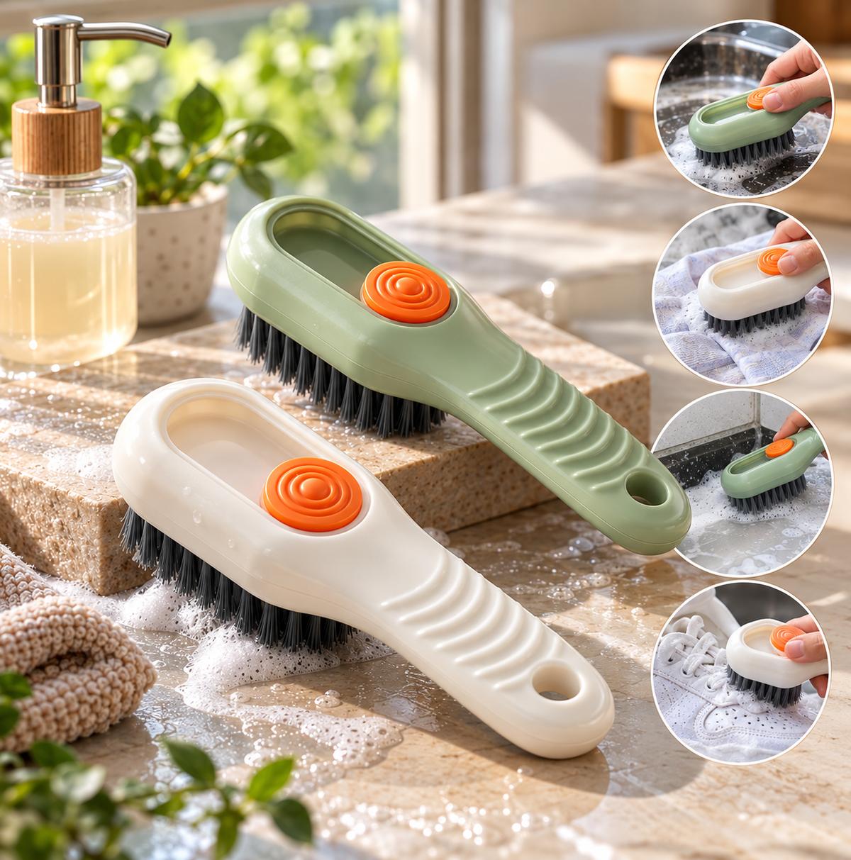 Multi-purpose Shoe Brush