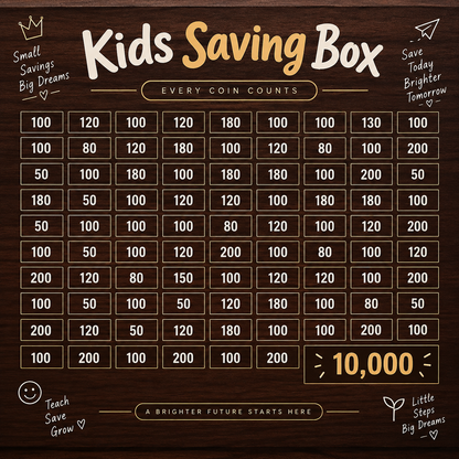 Kids Saving Box