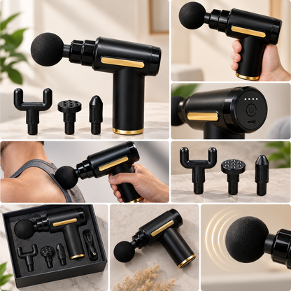 Massage Gun 5 In 1 Multifunctional Electric