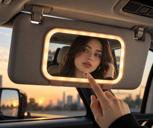 Car Sun Visor Vanity Makeup Mirror