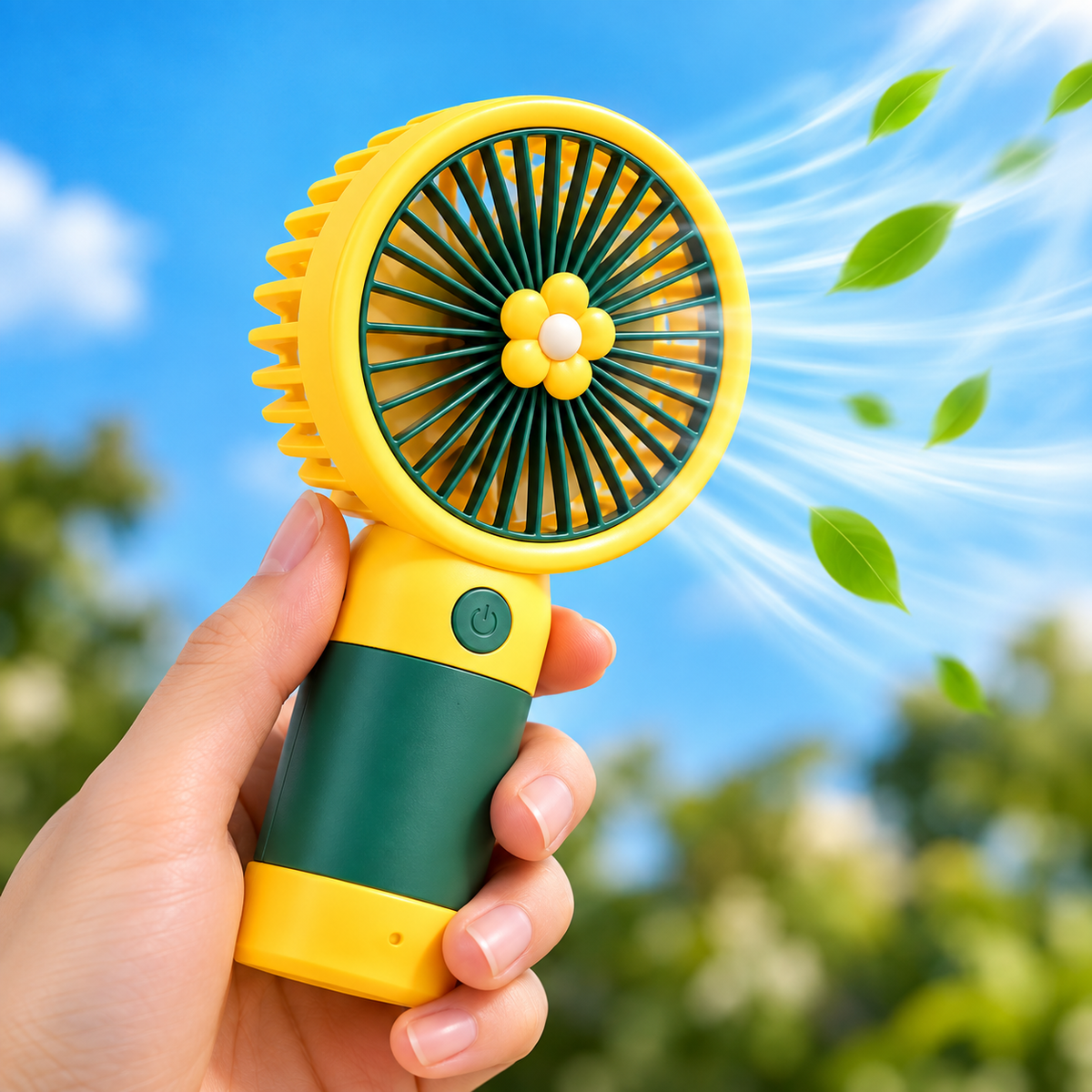 Mini Pocket Breeze – USB Rechargeable Portable Handheld Fan