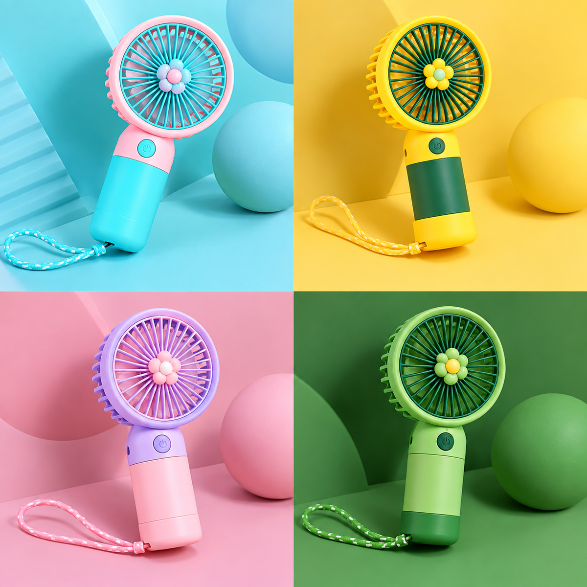 Mini Pocket Breeze – USB Rechargeable Portable Handheld Fan