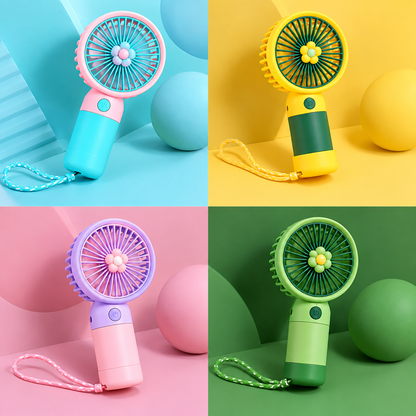 Mini Pocket Breeze – USB Rechargeable Portable Handheld Fan